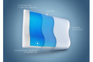 Подушка Highfoam Ergowave Gel Power